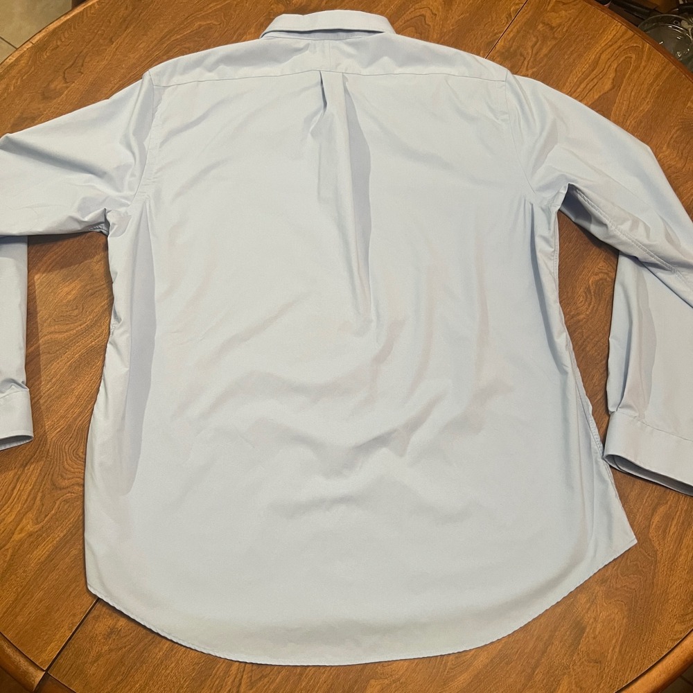Polo Ralph Lauren Slim Fit Performance Shirt Mens XXL Light Blue Button Down - Picture 14 of 16